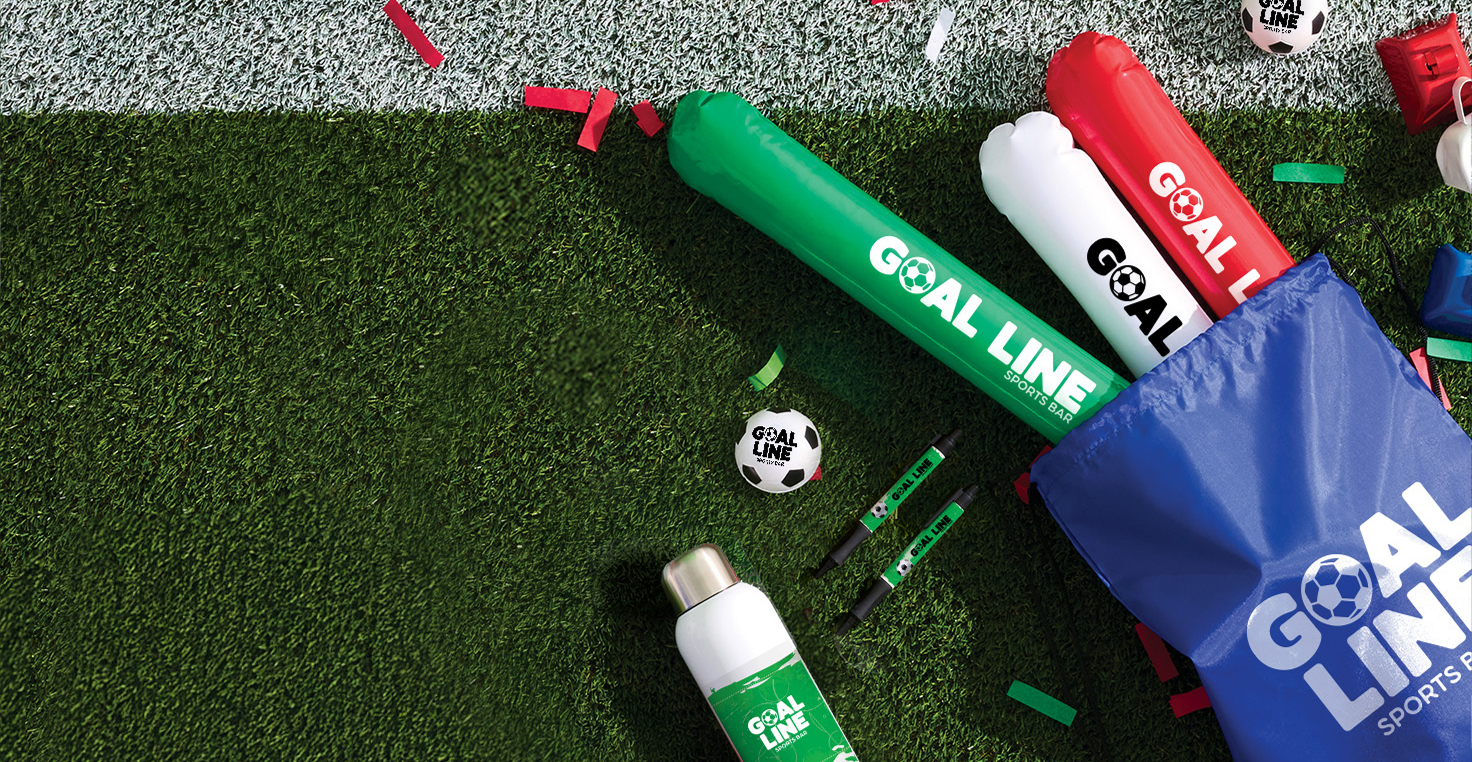 Shop bedrukte sportartikelen.